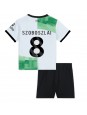 Otroški Nogometna dresi replika Liverpool Szoboszlai Dominik #8 Gostujoči 2023-24 Kratek rokav (+ hlače)